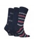 TOMMY HILFIGER 701229783-001, Ανδρικές Κάλτσες TH MEN SOCK 3pcs GIFT BOX, ΜΠΛΕ ΣΚΟΥΡΟ